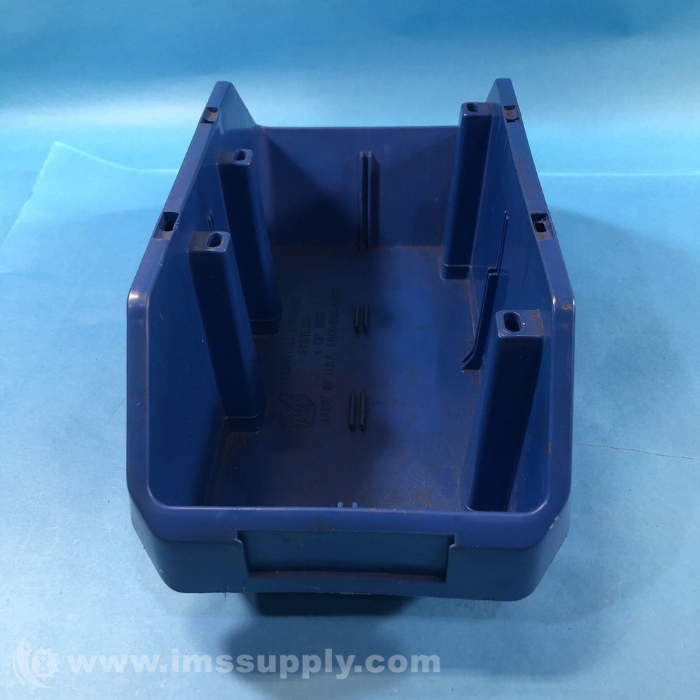 Quantum Storage Systems QP 1265 Blue QuickPick Double Sided Bin USIP