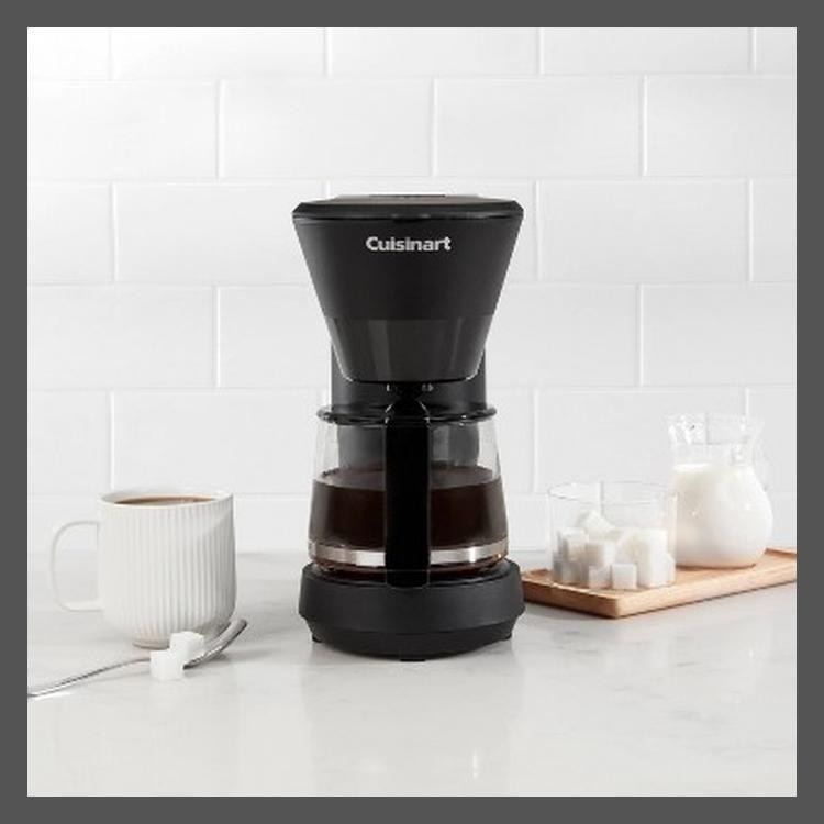 Cuisinart Compact 5 Cup Coffee Maker - Black - DCC-5500