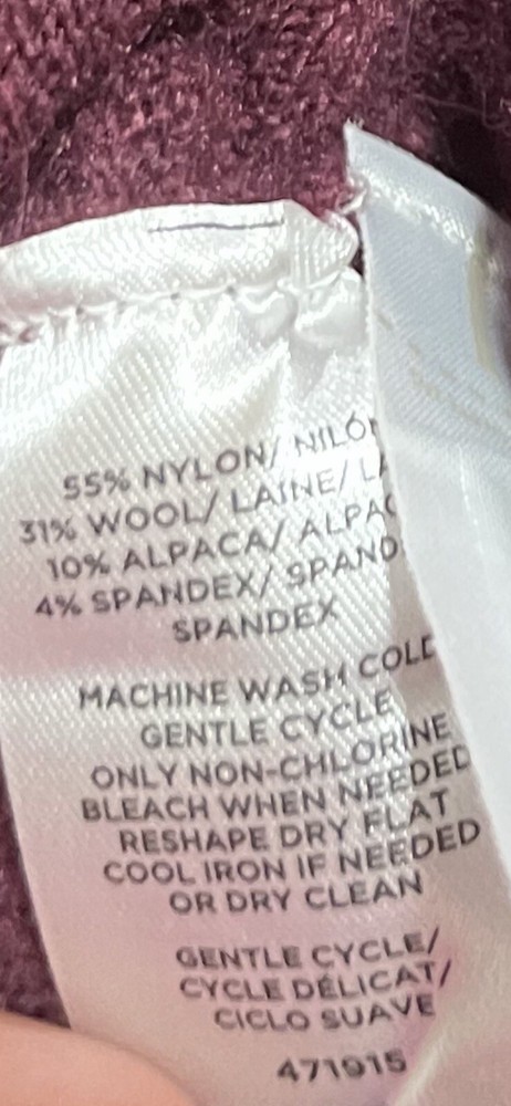 Ann Taylor Wool Alpaca Spandex Pullover Sweater Medium NWT