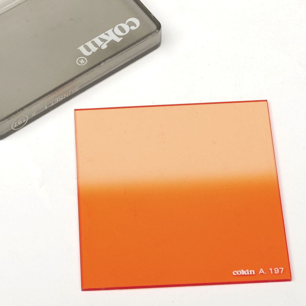 COKIN A 197 SUNSET 1 SQUARE FILTER MINT!