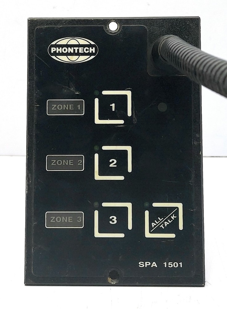 Control Unit with Gooseneck Microphone SPA 1501
