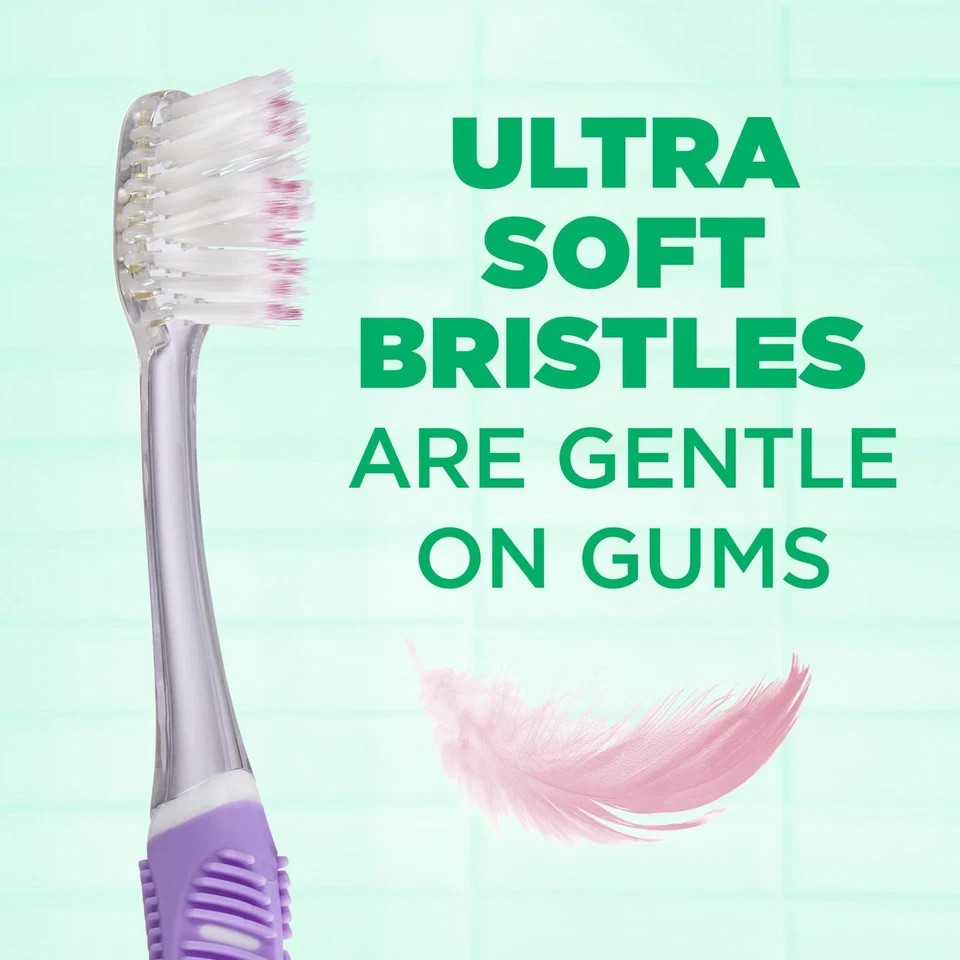 Technique Deep Clean Sensitive Toothbrush, Compact Head & Ultra Soft Tapered Bri
