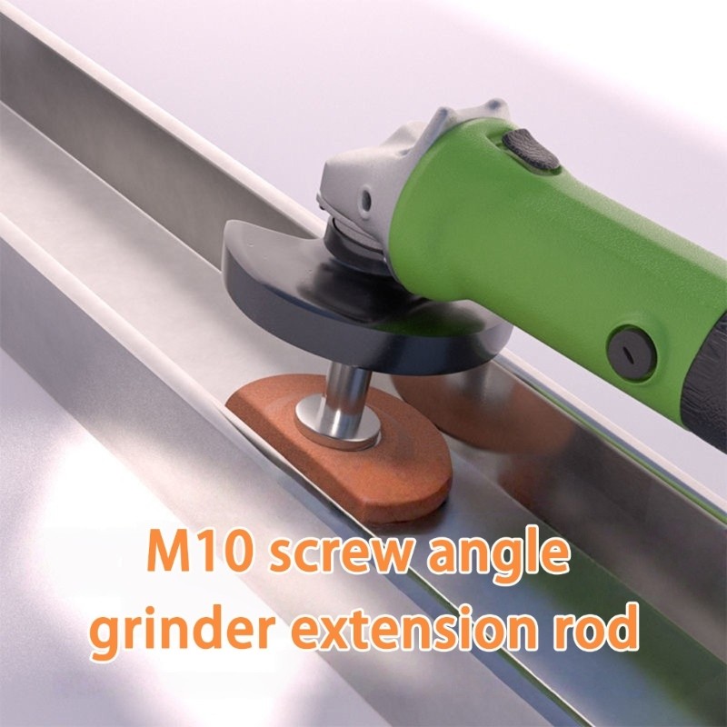 Angles Grinders Extension Rod with 2pcs Nut for Precise Polishing M10 Thread