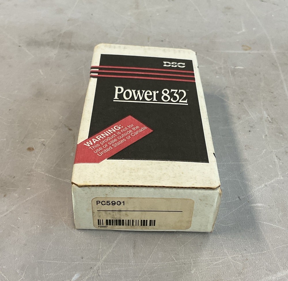 DSC Power 832 PC5901 Audio Station Intercom Module New in Box Instructions