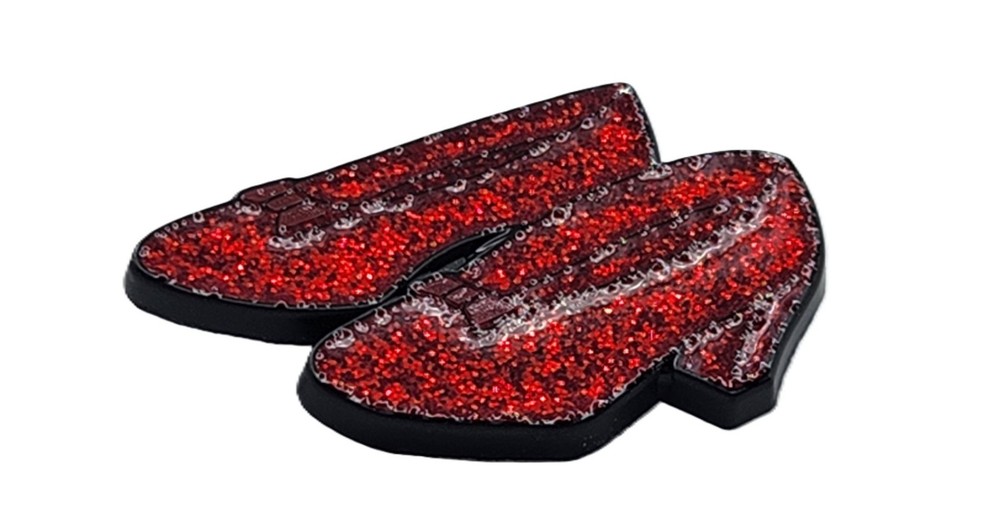 The Wizard of Oz Ruby Slippers Enamel Lapel Pin