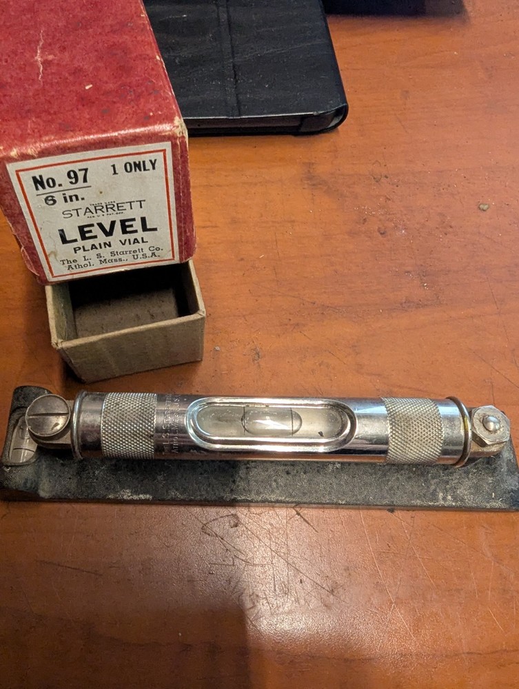 Starrett Milling Bed Level