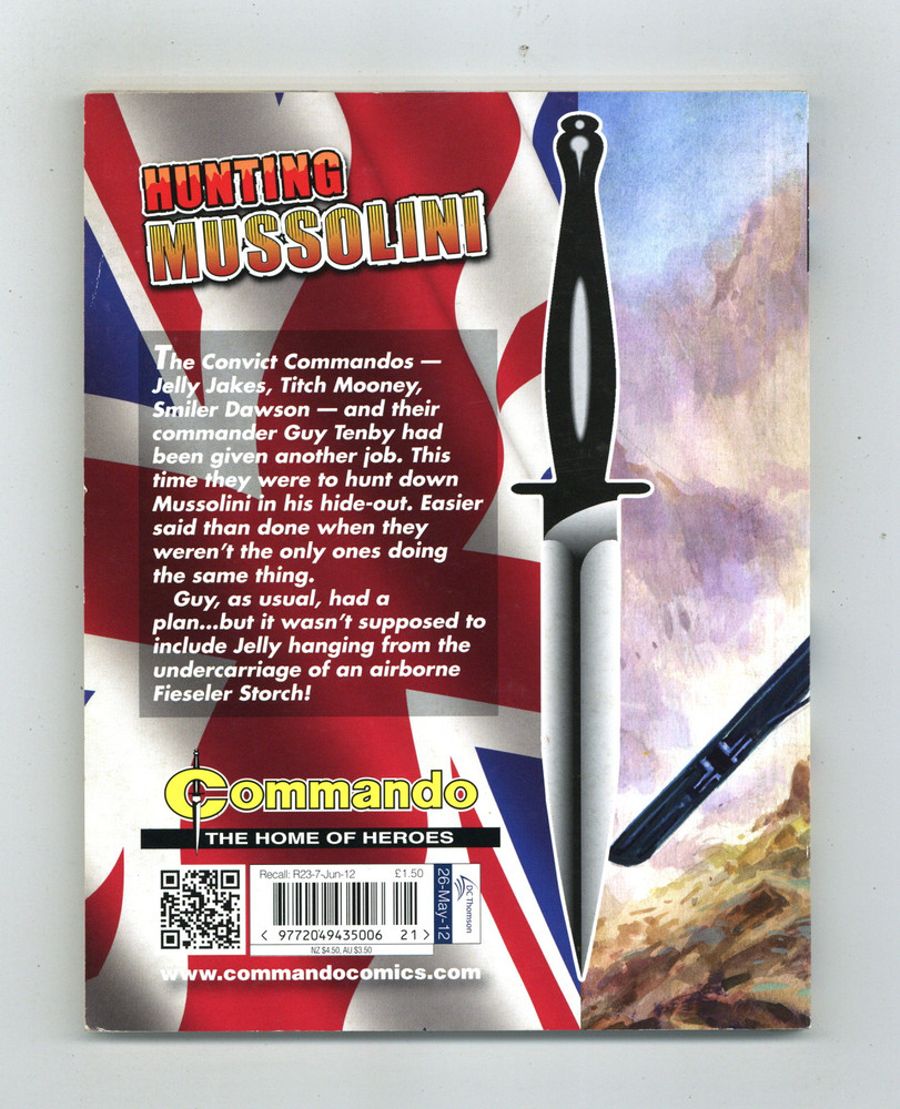 Commando for Action and Adventure #4499 VF+ 8.5 2012