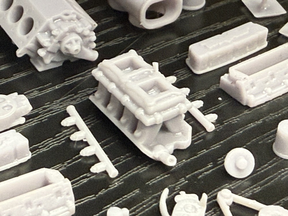 1/25 Ford Windsor Tunnel Ram Engine 12k 3D Printed