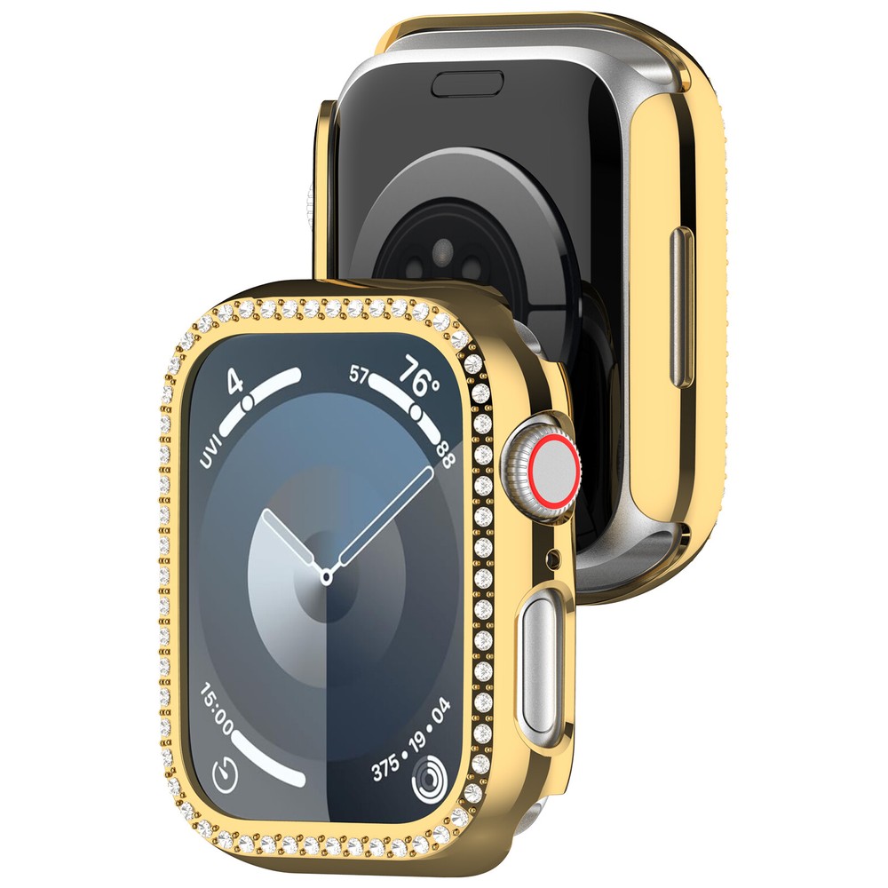Protective Case Cover Electroplated Skeleton Case for iPhone Watch 9 Watch
