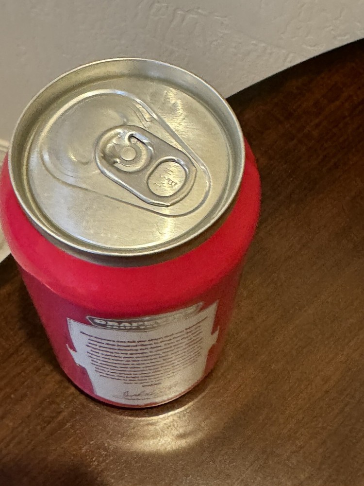 Grapevine Prickly Pear Wheat Ale - Empty Beer Can Bottom Opened - Texas