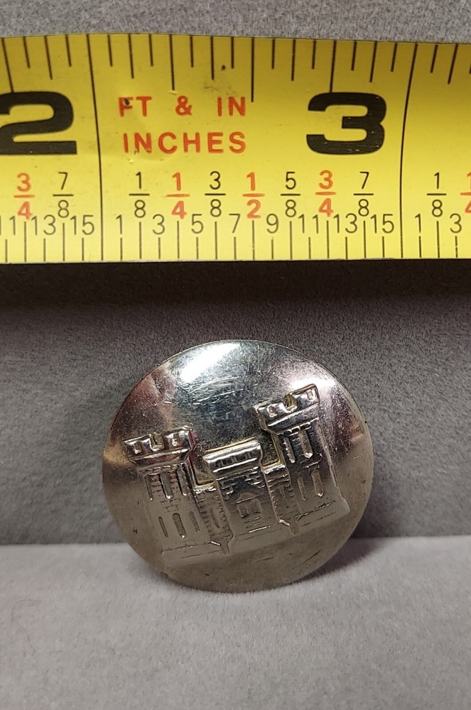 Castle Army Military Pin