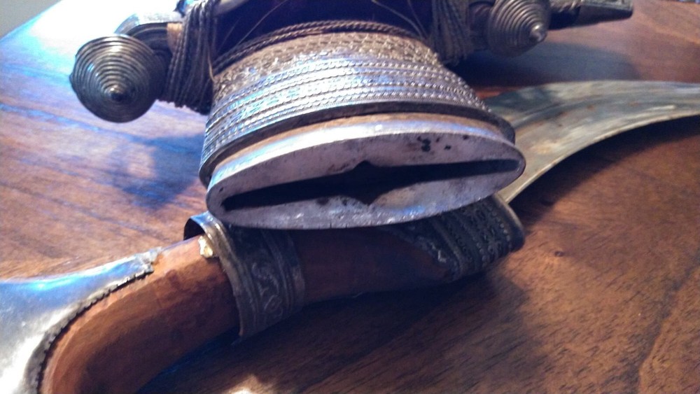 AUTHENTIC Yemeni Omani Khanjar Silver Dagger