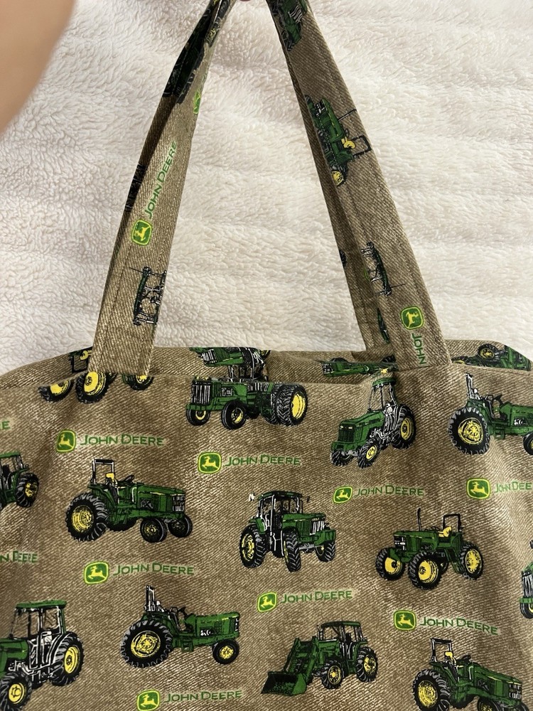John Deere NWT Nothing Runs Like a Deere Tote Bag Canvas EcoBag