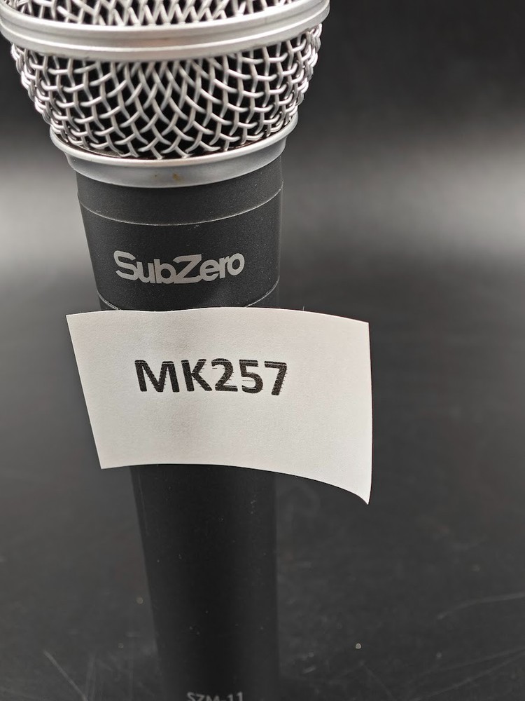 SubZero SZM-11 Microphones Black Used Working
