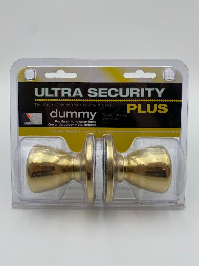 Ultra Security PLUS dummy Non-Functioning Door Knob #44250