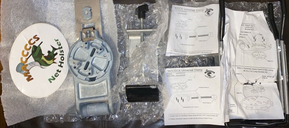 Mountable Boat Net Holster