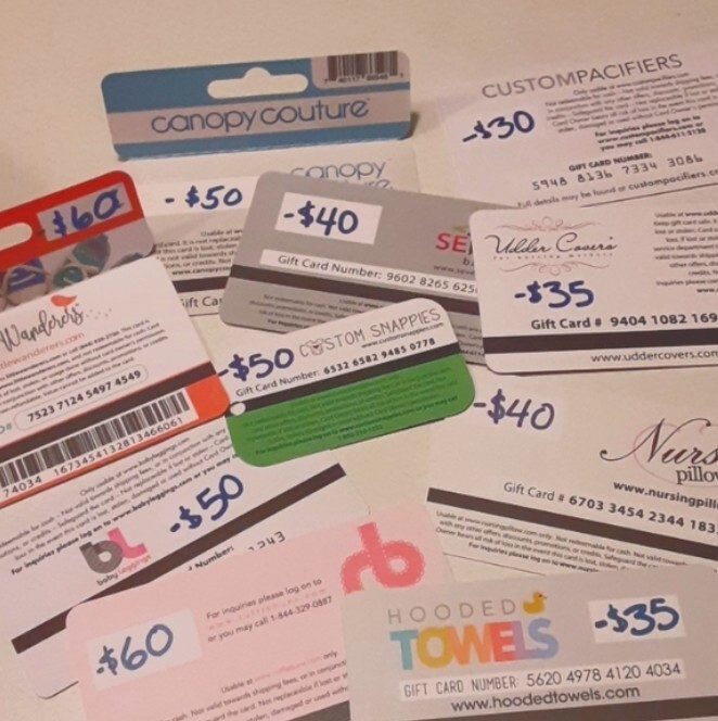 baby gift cards