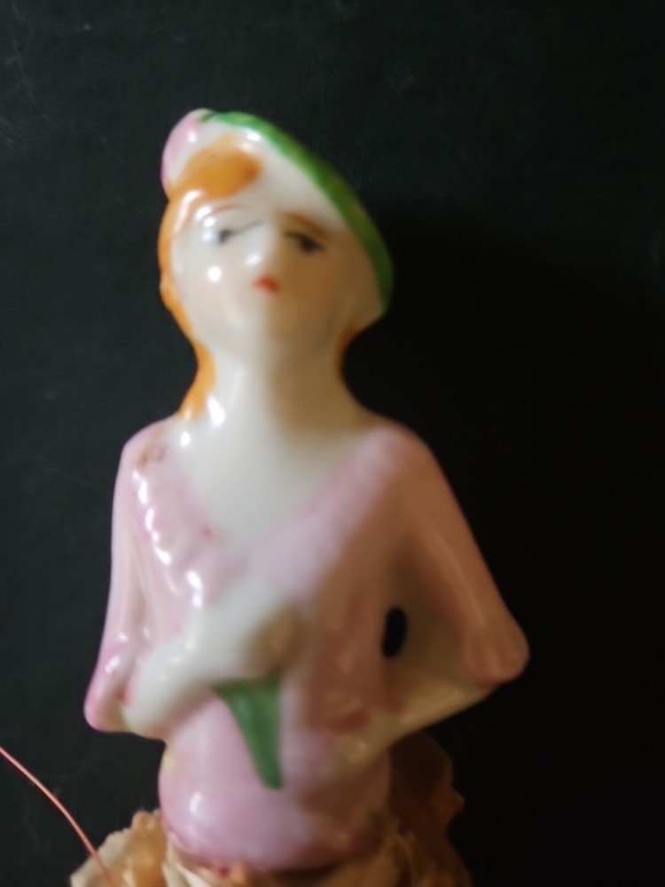 Vintage China Half Doll Brush