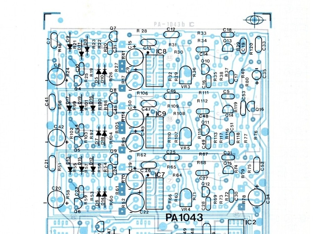 FARFISA POLYCHROME Service Manual repair Schematic Diagrams Schematic Schema