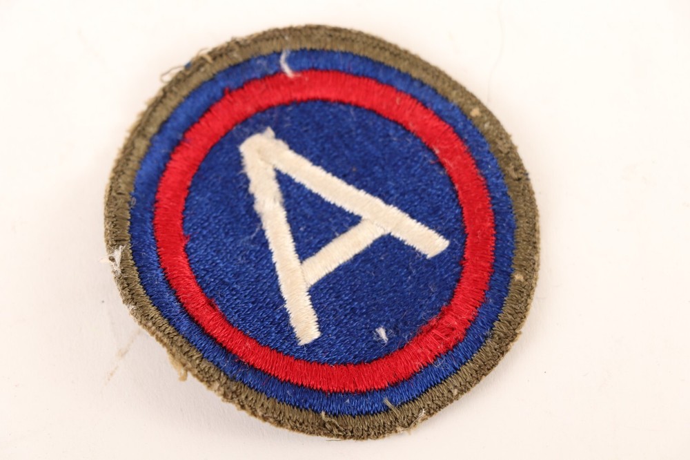 3rd Army Green Back Variant Patch- Album Removed