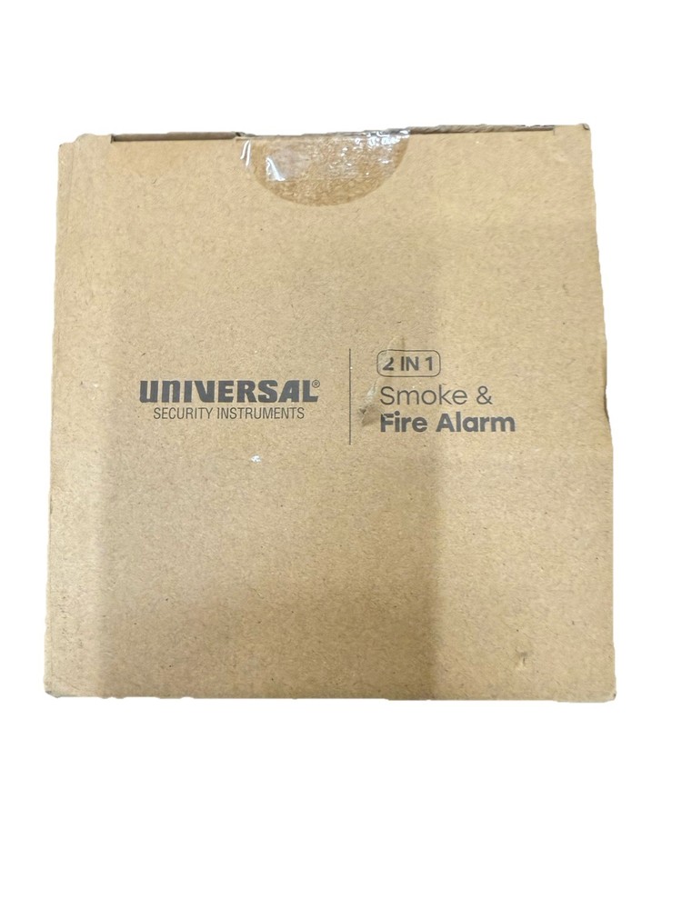 Universal Security 3 Pack Hardwired Smoke Detector W/ Ionization Sensor