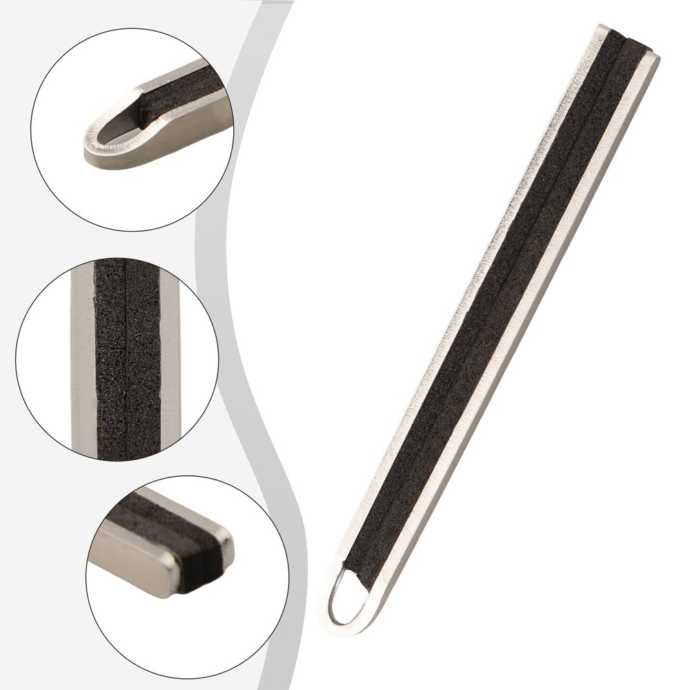 Premium Handcrafted Silver Tone Banjo Mute for Improved Playing Experience