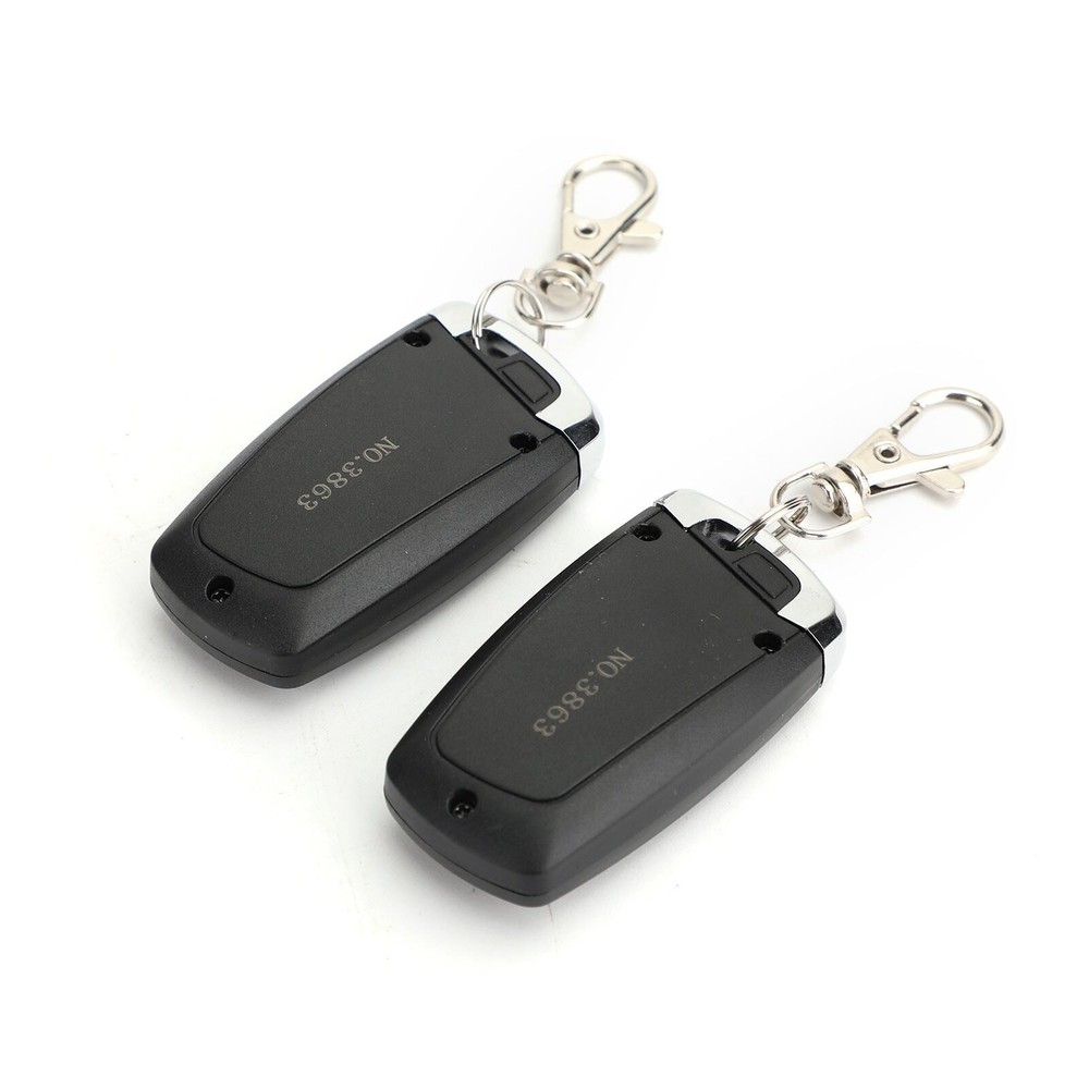 Anti-Theft Security Alarm System Motorcycle Scooter Remote Control Engine Start