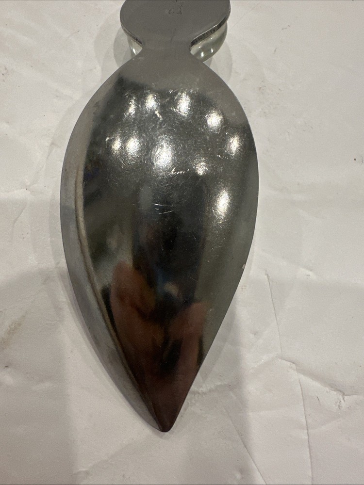 Tea leaf measuring spoon , made in Japan standing still