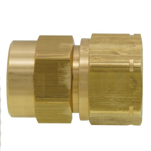 Python 6115 Female Compression Fitting 5/8" Brass 700 PSI 203°F