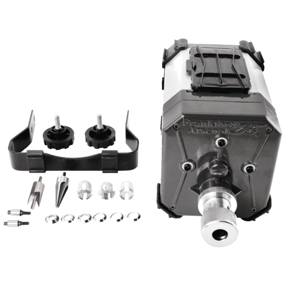 Versatile Reloading Tool Set with Deburr, Chamfer Tools, & Built-in Storage