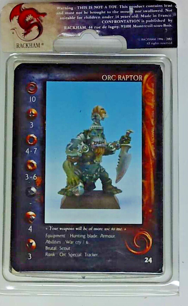 RACKHAM Confrontation: ORC RAPTOR ORSP03