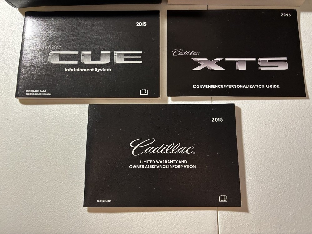 2015 Cadillac XTS Owner Manual OEM Set
