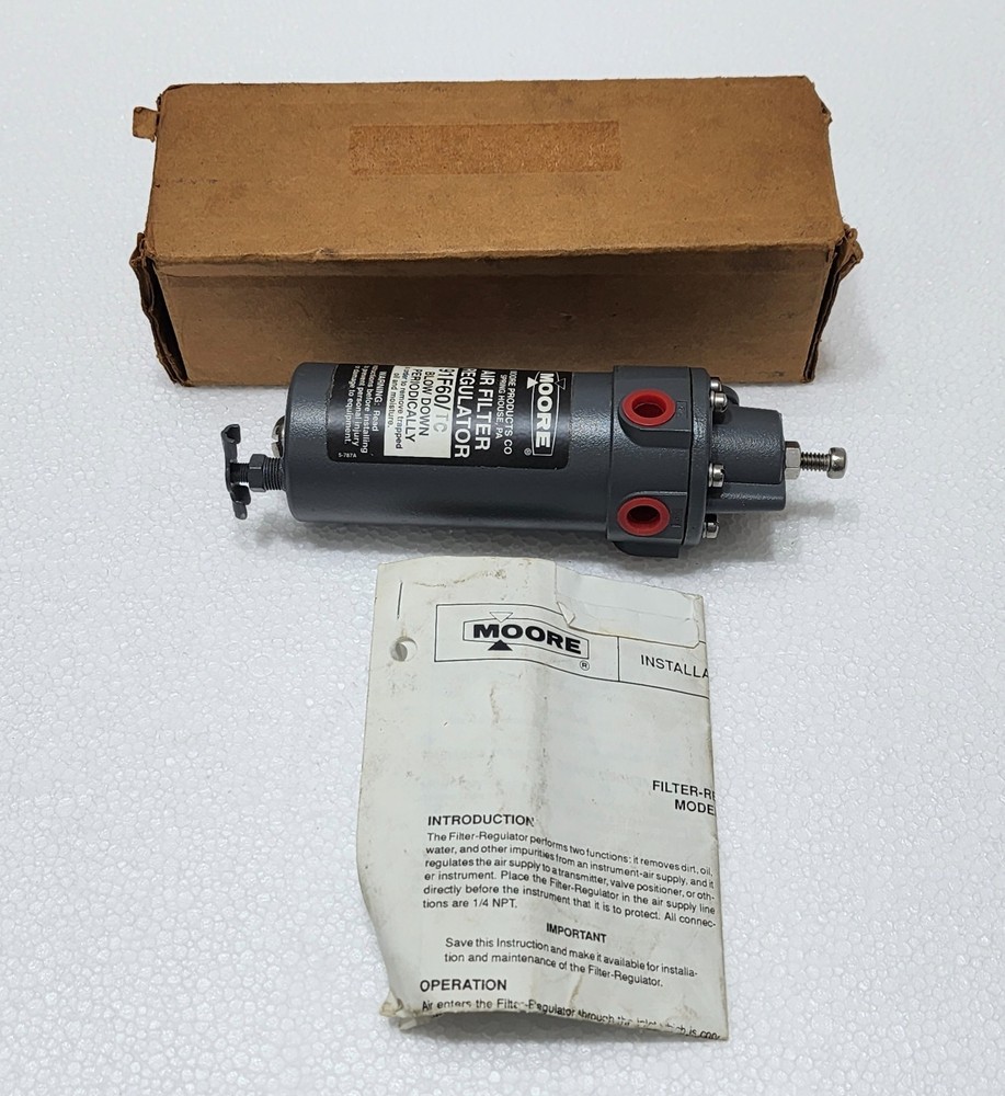 Moore 91F60/TC Nullmatic Air Filter Regulator 91F-60