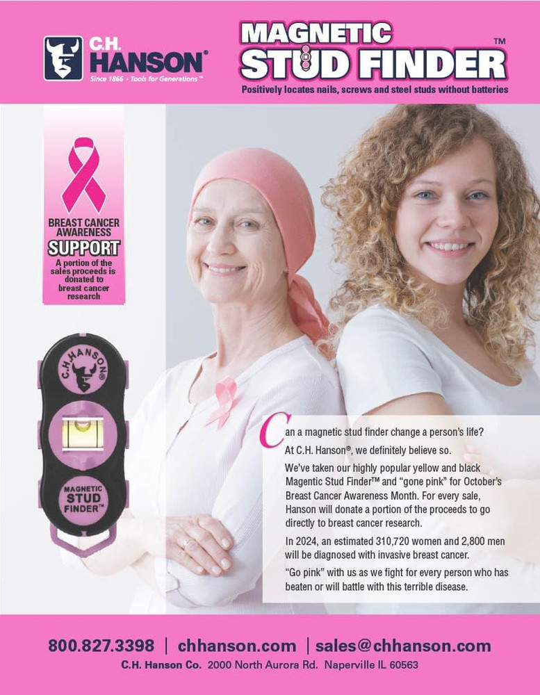 3046 - Magnetic Stud Finder-Pink