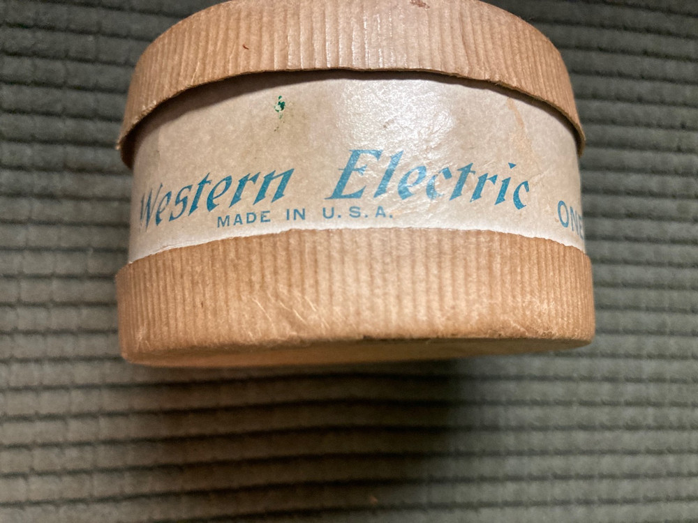 WESTERN ELECTRIC telephone [N° 2EA] early transitional 1925 dial vintage
