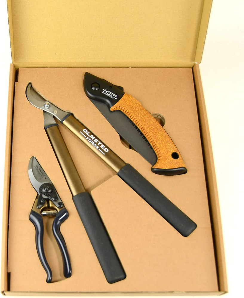 Pruning Tool Kit, 3 Pcs: Pruner, Saw & Lopper
