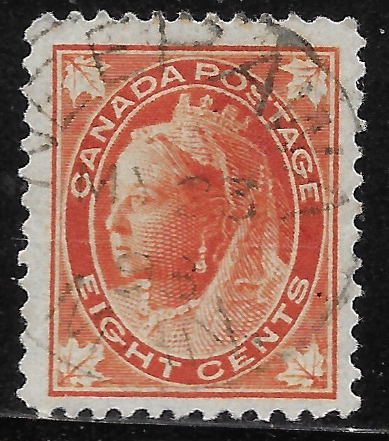1897 CANADA  Sc#72 used   VF