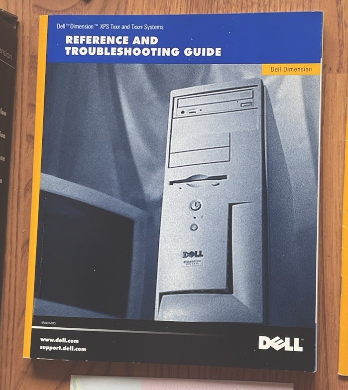 Dell Dimension Box Of Discs & Documents: Reference, Trouble Shooting, Excellent