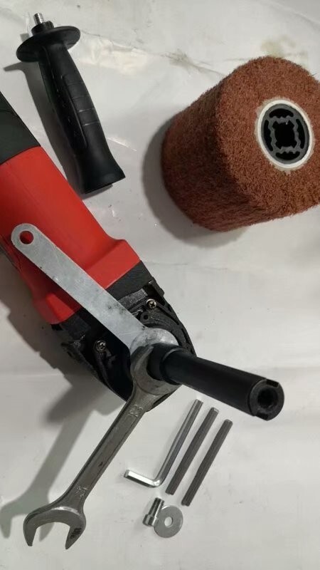Burnisher metal Basic Surface Finisher Linear 3 Abrasive flap Burnishing wheel