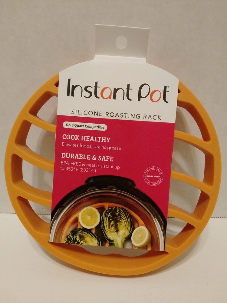 Instant Pot Silicone Rosting Rack 6 & 8 Quart Compatible BPS Free