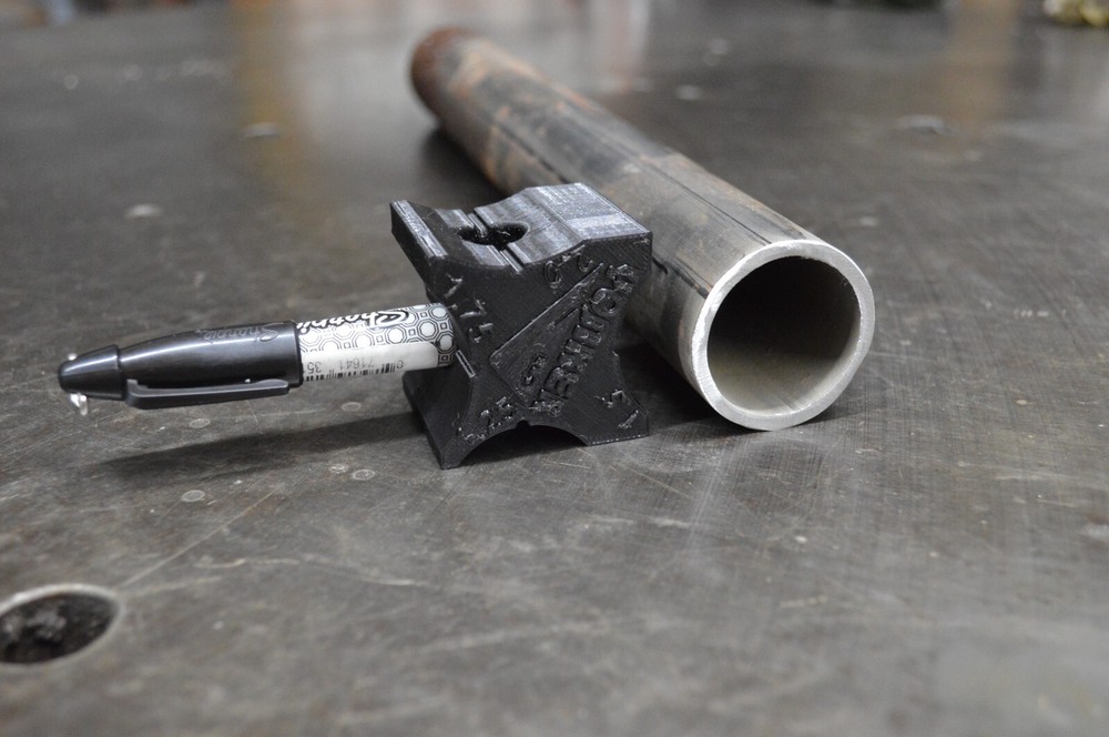 Tubing Pipe Centerline Marker Tool Sharpie