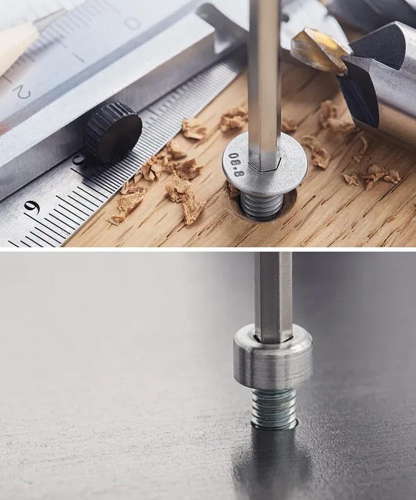 10Pcs Black 5/32" Hex Dogging Key for Push Bar Panic Exit Device