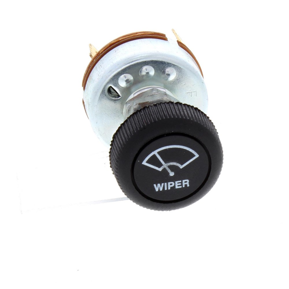 Stainless 12 Volt Electric Windshield Wiper Motor & Single Switch