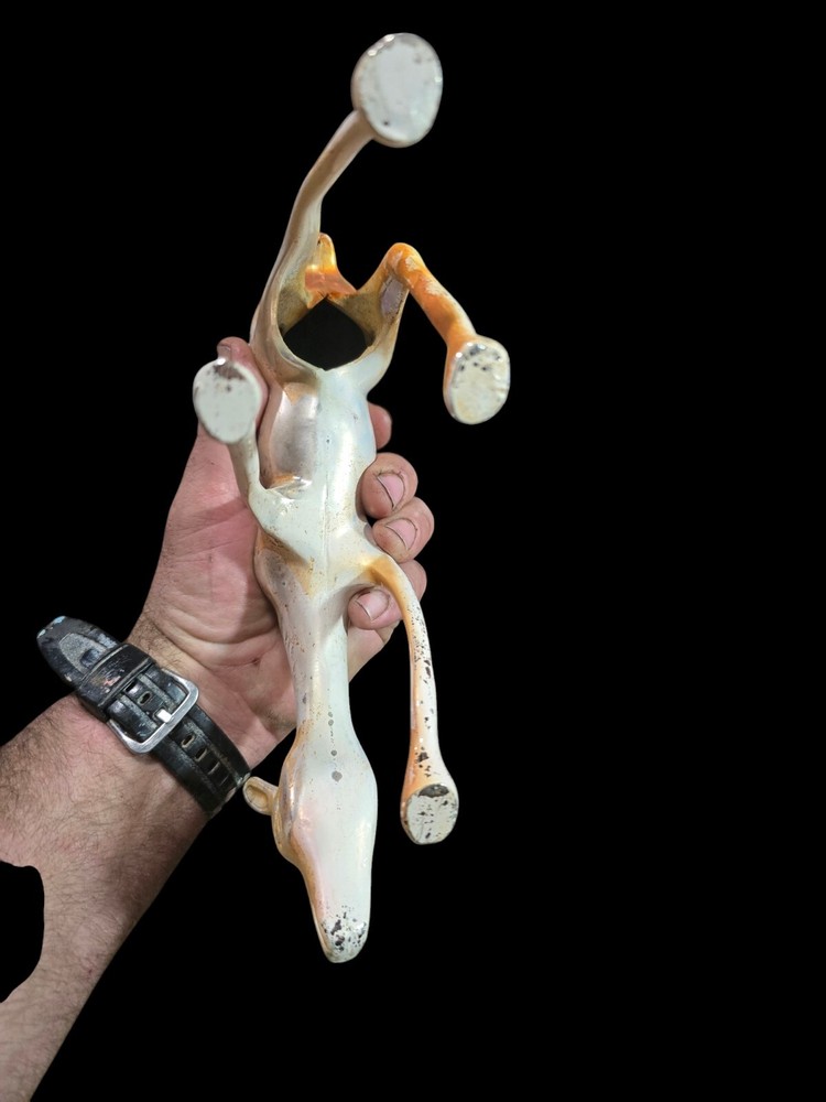 Rare Vintage Brass Deer