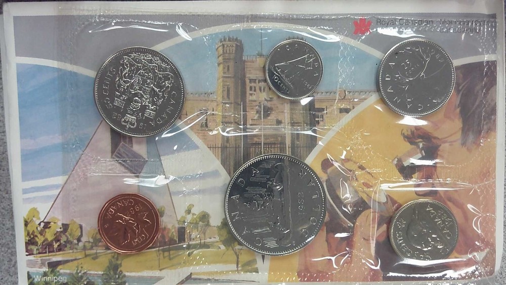 Canada 1982 Proof Like Uncirculated Coin Set