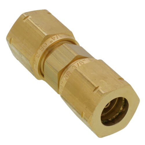 Python 6200 Coupler Compression Fitting 1/4" Brass 700 PSI 203°F