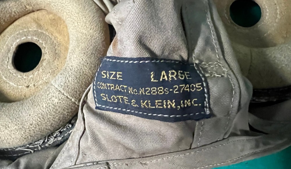 USMC/US NAVY SUMMER FLYING HELMET- SIZE LARGE