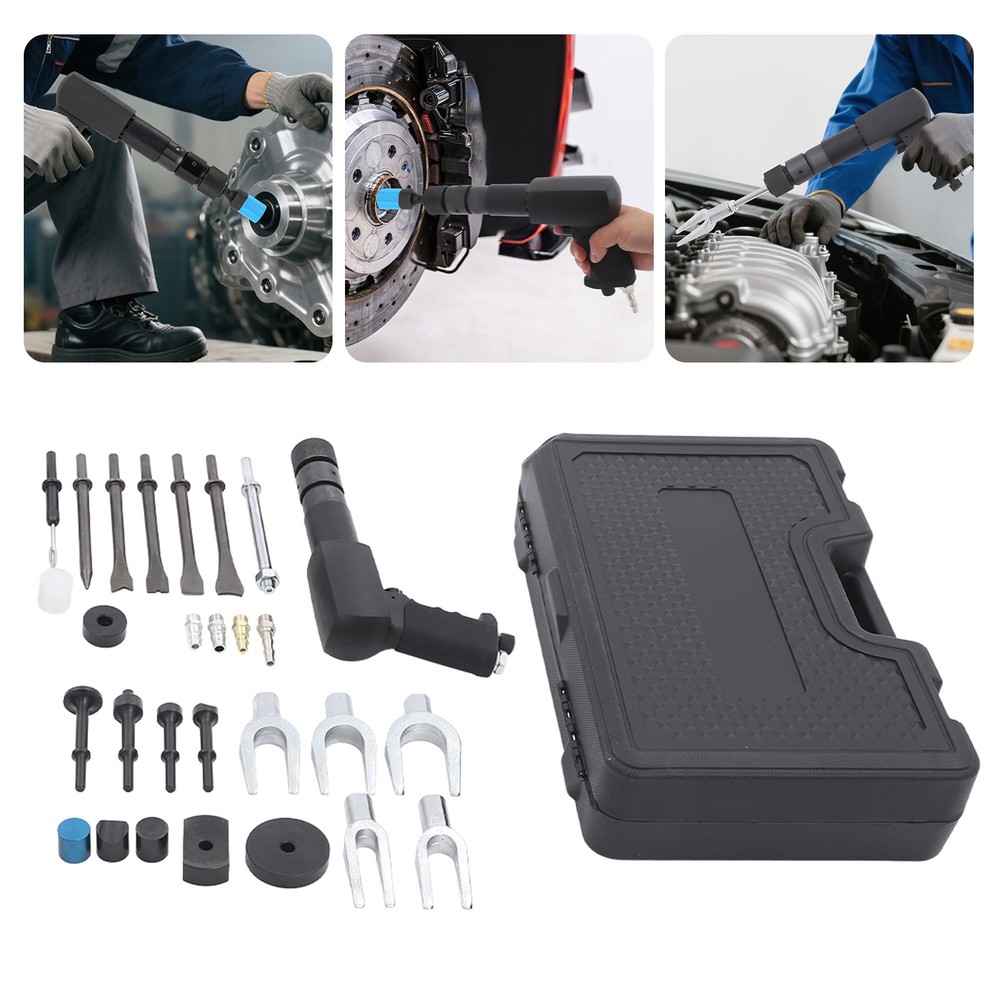 Interchangeable Bits Pneumatic Hammer Tool Kit Professional Air Hammer Set
