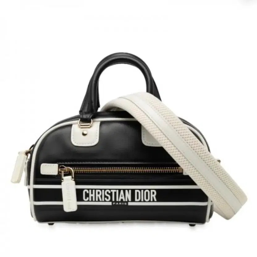 Dior Vibe Bowling Bag Black Authentic Pre-Owned