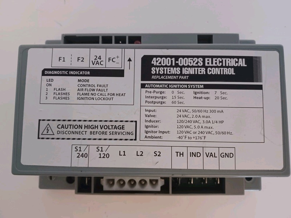 Electrical Systems Igniter Control Module Replacement 42001-0052S